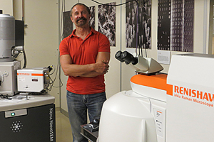 Dr Sergey Prikhodko in his laboratory.