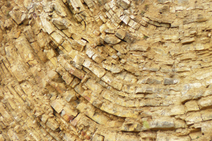 Photo limestone in a quarry