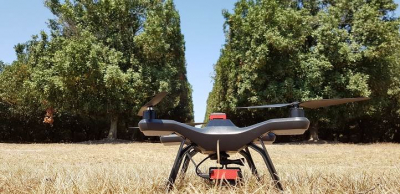 The team used combined data from satellite and unmanned aerial vehicle (UAV) flights to accurately map the condition of macadamia trees in Australia. © 2020 Kaspar Johansen