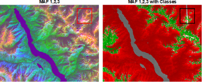 Processed hyperspectral images