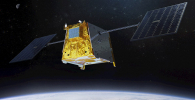 Artistic impression of the EarthDaily Constellation satellite